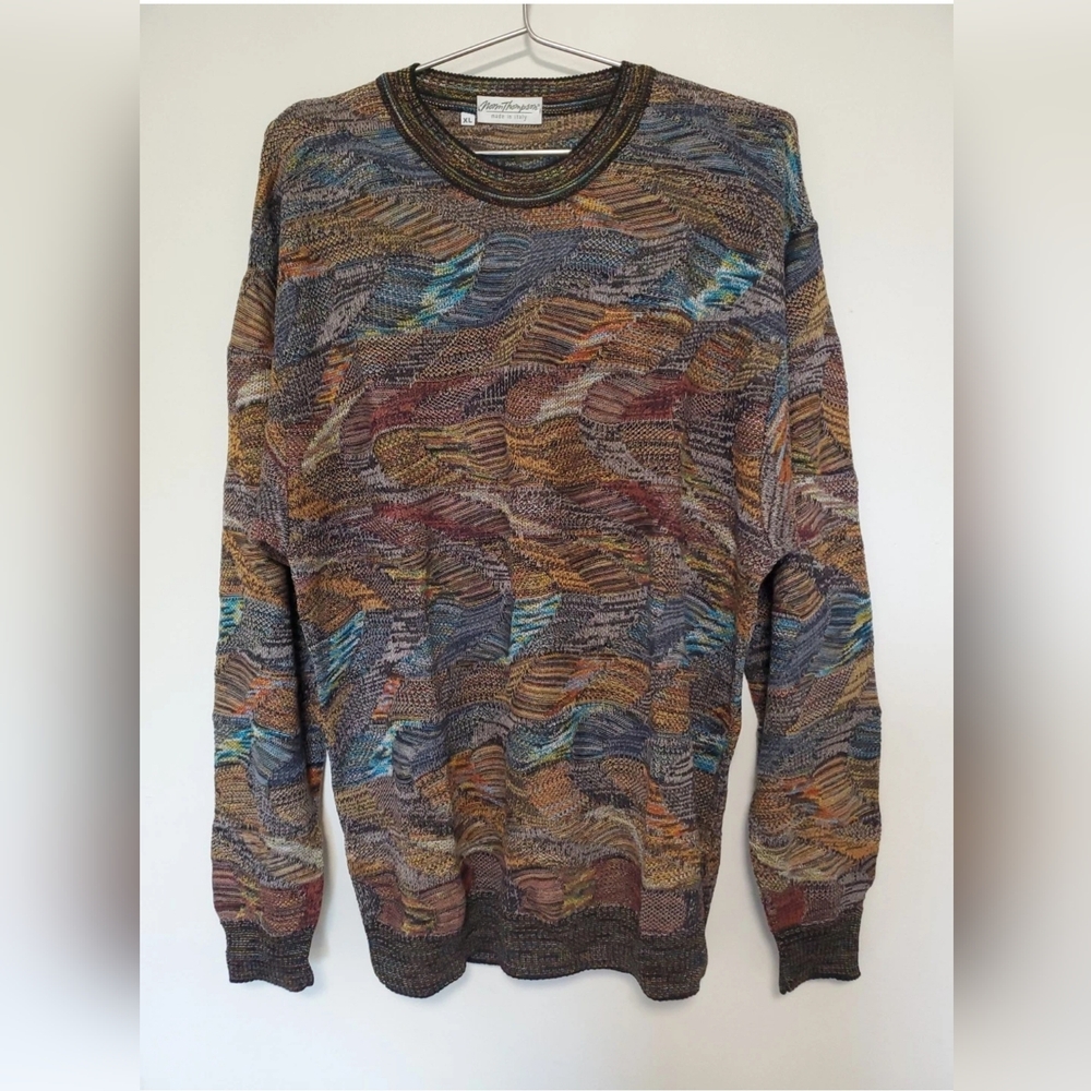 Norm Thompson Multicolor Men's Sweater XL